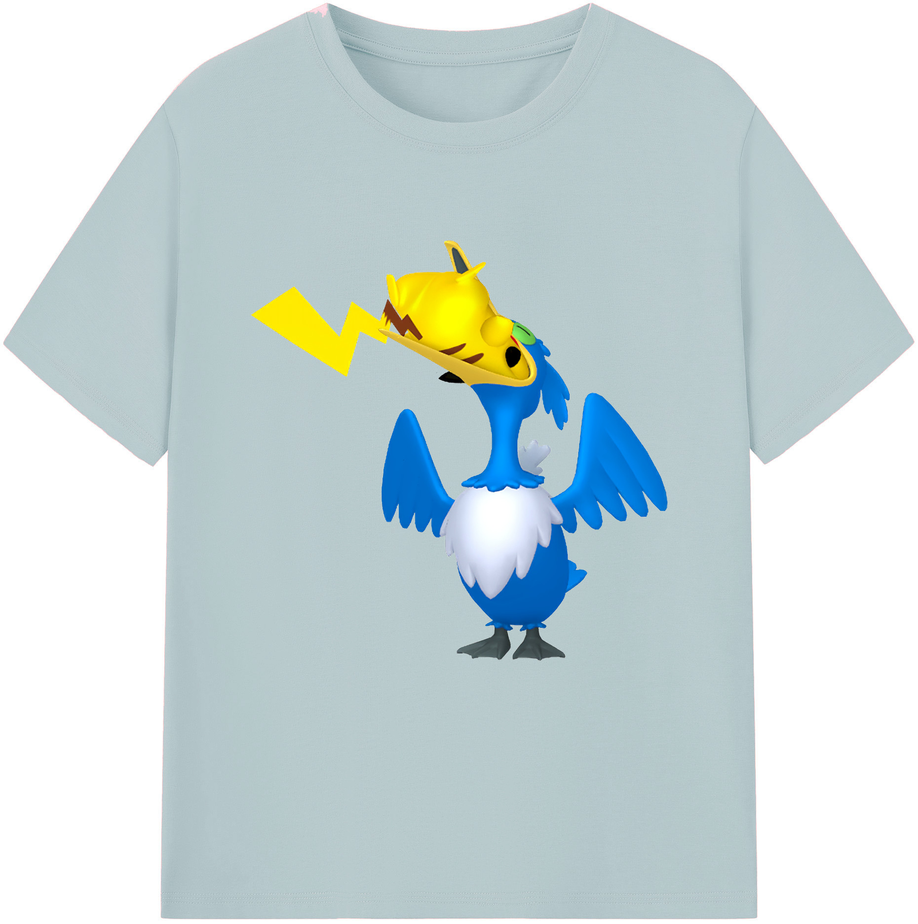 （画像用） ポケットモンスター Pokémon 綿100％半袖Tシャツ（フロントプリント）